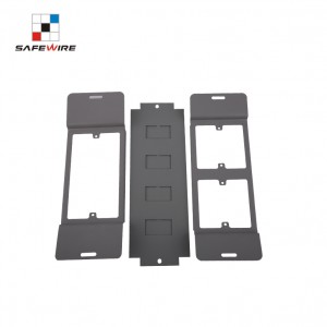 Safewire#Scf-A01: 270*270mm*80mm Floor Box, 3 Compartment 86/146 or 45*45mm Galavanized Box Only for for Screed Floor /Concrete Floor