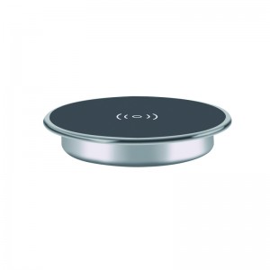 10W Desktop Wireless Charger and Desktop Embedded Furniture Wireless Charger for Mobile Phone