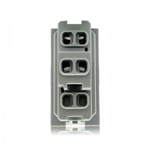 22.5*45mm 1 Gang 1 Way Switch Socket / Electrical Wall Socket