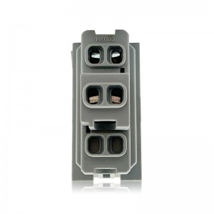 22.5*45mm 1 Gang 2 Way Switch Socket / Electrical Wall Socket