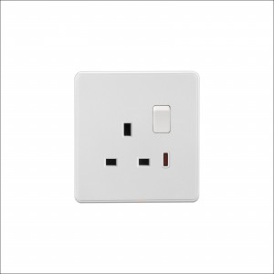 13A switched socket with neon 13A