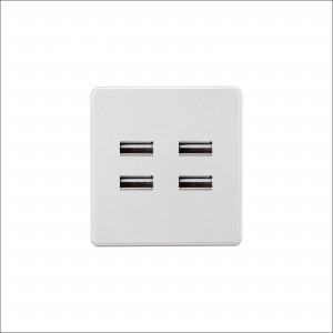 Four USB socket
