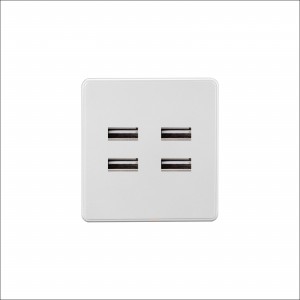 Four USB socket