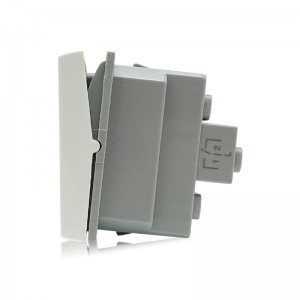 22.5*45mm 1 Gang 1 Way Switch Socket / Electrical Wall Socket