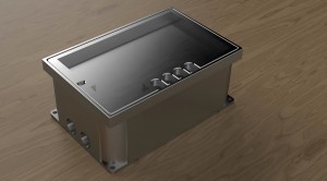 IP65 embedded ground plug-in boxPower outlet+Data outlet or USB charging+HDMI+VGA+Audio socket : Customized as required