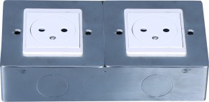 USB Charger with Electric Socket for Cabinet Kitchen Furniture Lighting