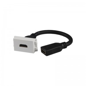 128 Type Module Socket HDMI Module with 20cm cable