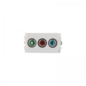 AV Chromatic Audio and Video socket Modules