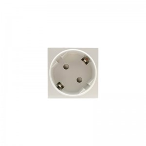 45*45mm 16A EU Germany Socket Schuko Adaptor European Module