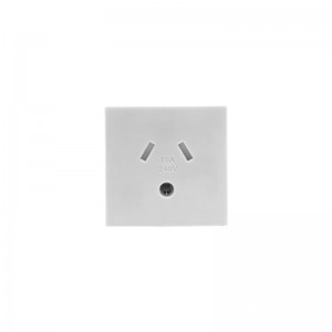 10A Round Hole Australia Socket Outlet / Electrical Socket / Power Management