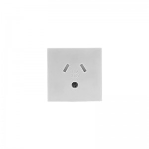 10A Round Hole Australia Socket Outlet / Electrical Socket / Power Management