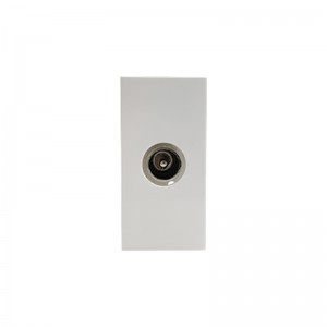 22.5*45mm TV socket male Modules/Single Male TV Socket