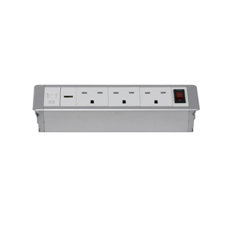 Fz-507s IEC60884 Standard Aluminum Alloy Power Dock / PDU Socket Featured Image