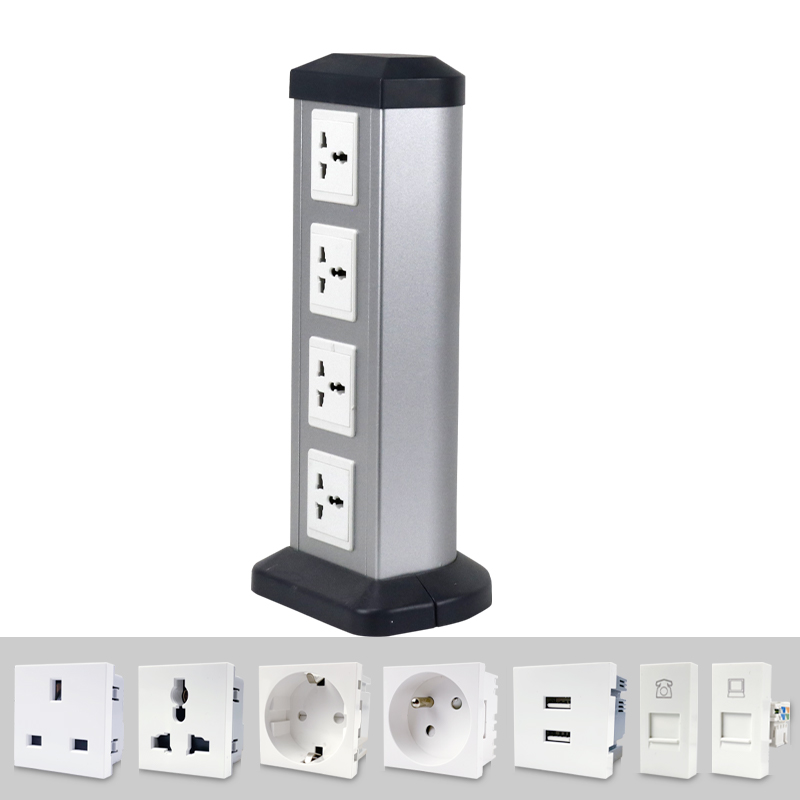 MiniColumns Desktop Socket/Trunking System Standing Table Socket