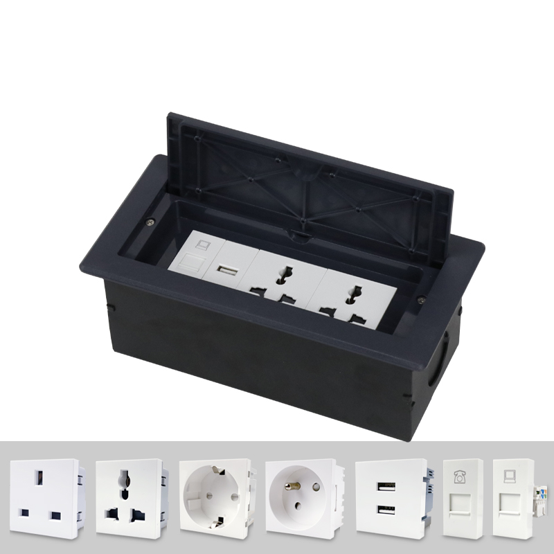 Safewire FZ-536 Slow Pop up Table Socket 45mm socket Official Furniture ...