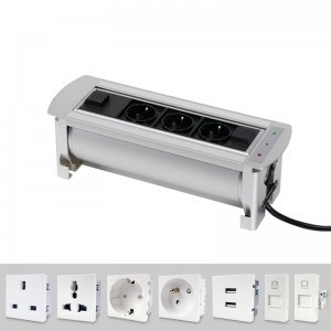 Recessed table socket
