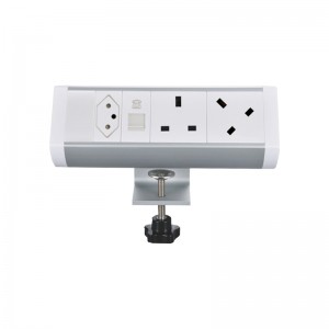 Fz-Tb-W Desktop Socket with Gst 3 Pole Socket Power Plug