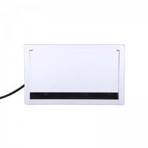 Recessed desk socket