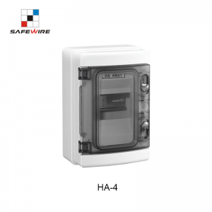 HA series IP 65  Open  horzontial directions doorOn-wall installation Waterproof Distribution Box