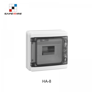 Safewire HA series SFDB-HA-8 IP65 Waterproof Distribution Box