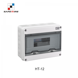 HT series IP 65 Open Vertical directions door On-wall installation Waterproof Distribution Box