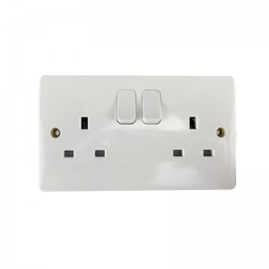 Schuko Power Cable Plug Pop up Desktop Socket USB Switch Socket