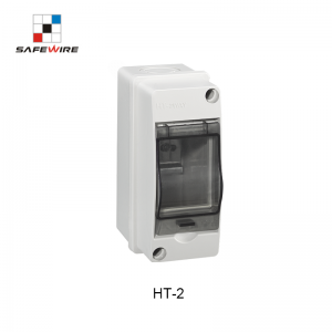 HT series IP 65 Open Vertical directions door On-wall installation Waterproof Distribution Box