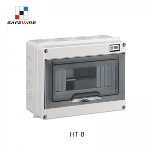 HT series IP 65 Open Vertical directions door On-wall installation Waterproof Distribution Box