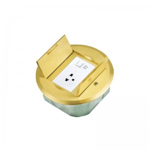 Round pull-out receptacle ground mounting receptacle/Electrical Socket