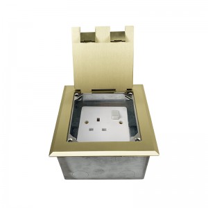 86 Type Module Socket Floor Box Electrical Socket with Switch