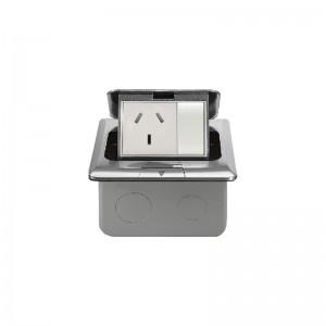 electric plug socket floor box Floor receptacle