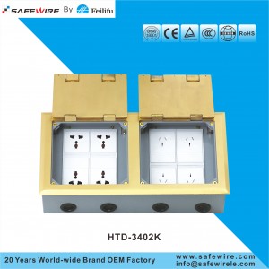 Discount wholesale Flush Rectangular Floor Box - Safewire HTD-3402K – Safewire Electric
