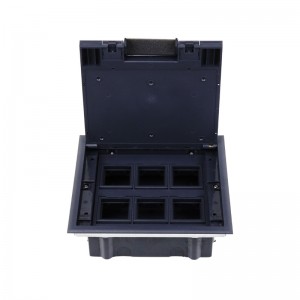 Flush-Mounting Hidden Floor Jack/Cavity Floor Box /Underfloor Bottom Boxes