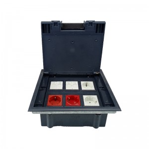 Flush-Mounting Hidden Floor Jack/Cavity Floor Box /Underfloor Bottom Boxes