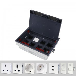 Floor Reticulation/Service Floor Box/Waterproof Junction Boxes with RoHS Certification