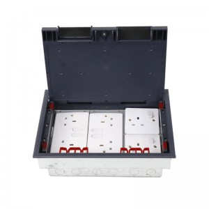 CE Certified Service Floor Box / Socket Outlet Box /Electrical Sockets