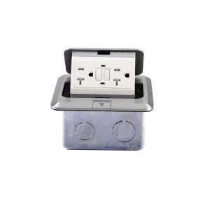 Htd-J02L Normal Pop-up & Soft Pop-up Available Floor Socket with GFCI Module and USB Port