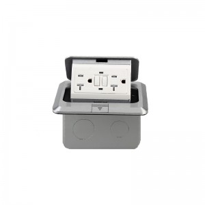 Htd-J02L Normal Pop-up & Soft Pop-up Available Floor Socket with GFCI Module and USB Port