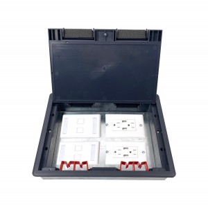 3/4 compart floorbox