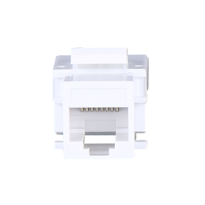 cat6 pass-through unshielded deta keystone white