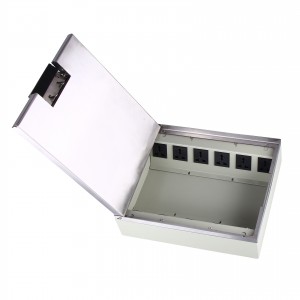 250*250mm stainless steal Recess or flush-mounting floorbox