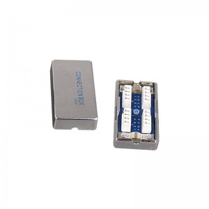 Shielded Cat5e CAT6 Krone IDC Surface Mount Box/Junction Box