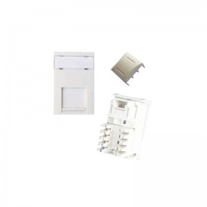 Cable Matters 25-Pack CAT6 RJ45 Keystone Jack in White and Keystone Punch-Down Stand
