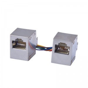 Shielded Cat5e, CAT6 Toolless RJ45 Jack