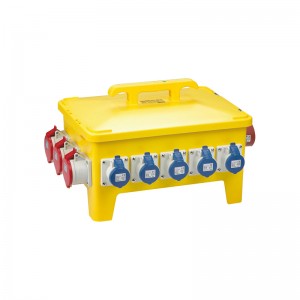 Outdoor IP66 Industrial Mobile Portable Waterproof Combined Socket Distribution Box