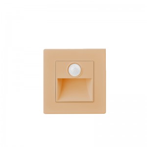 champagne gold color warm light induction footlight