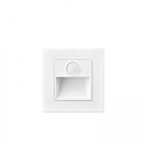 white color warm light induction footlight