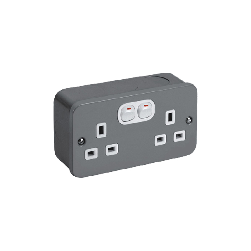 SF-E42613SDR 86*86mm Overload Protection USB Outlet / Wall Socket / Desktop Socket Modules Featured Image