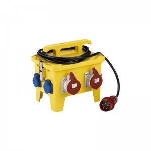 Outdoor IP66 Industrial Mobile Portable Waterproof Combined Socket Distribution Box