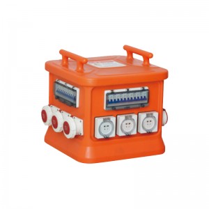 SF-NP1901 Outdoor IP66 Industrial Mobile Portable Waterproof Combined Socket Distribution Box